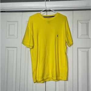Men’s polo Ralph Lauren waffle knit tee
